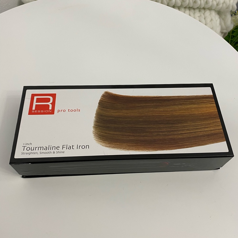 R Session Pro Tools 1 inch Tourmaline Flat Iron